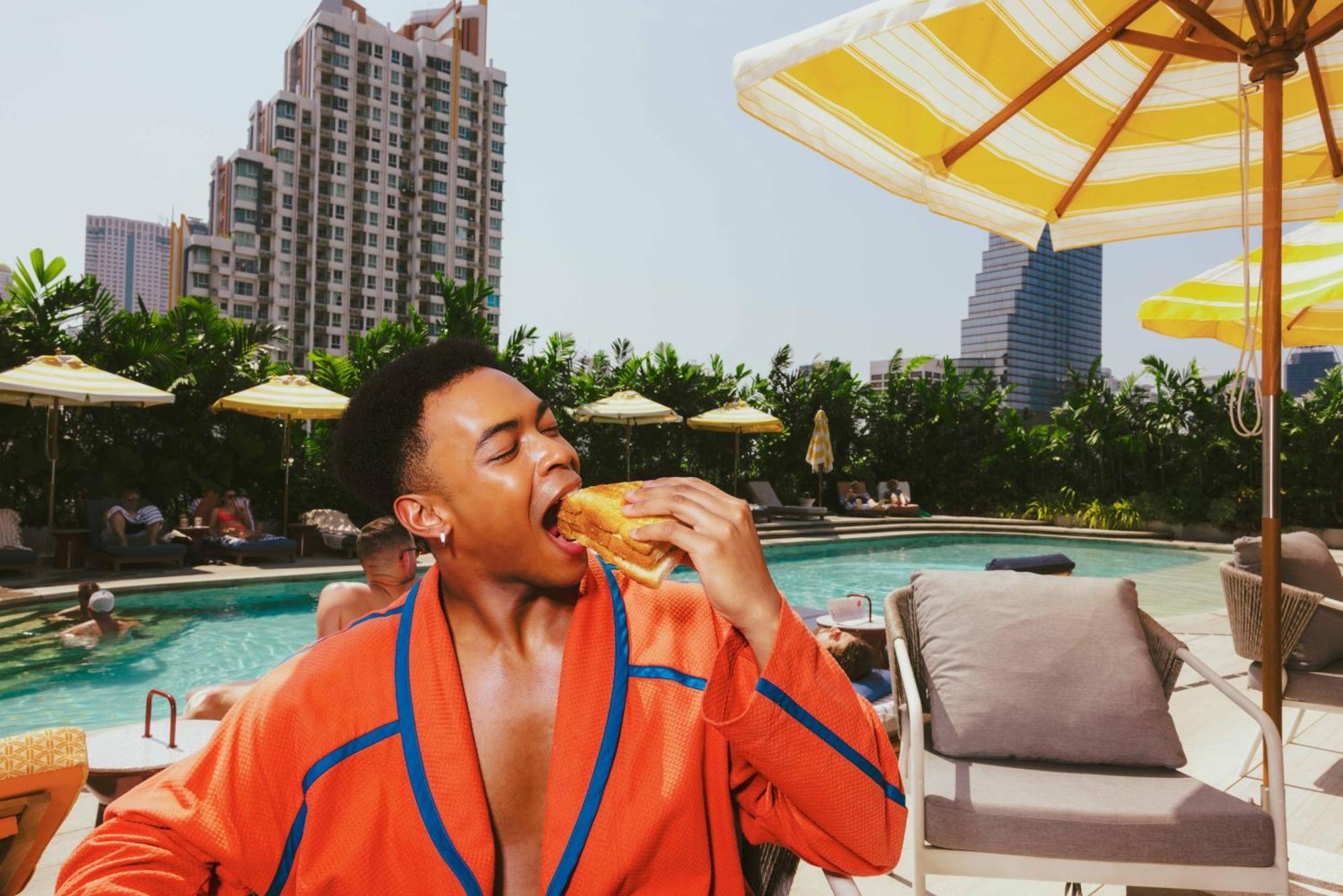 The Standard, Bangkok Mahanakhon Exteriér fotografie The Weeknd in 2018